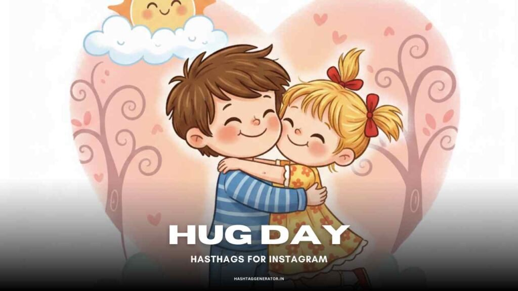 Hug Day Hashtags for Instagram